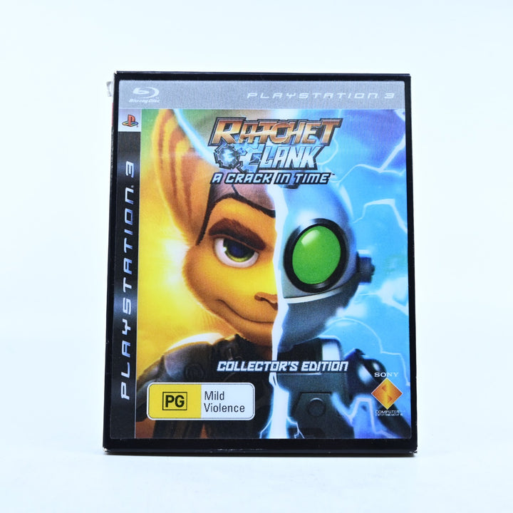 Ratchet & Clank: A Crack in Time - Collector's Edition - PS3 Game + Manual