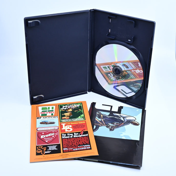 Grand Theft Auto San Andreas - Sony Playstation 2 / PS2 Game + Manual + Map