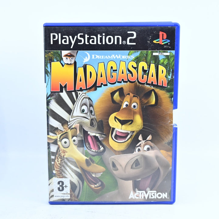 Madagascar - Sony Playstation 2 / PS2 Game + Manual - PAL - MINT DISC!