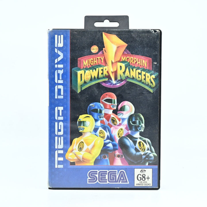 Mighty Morphin' Power Rangers - No Manual - Sega Mega Drive Game - PAL