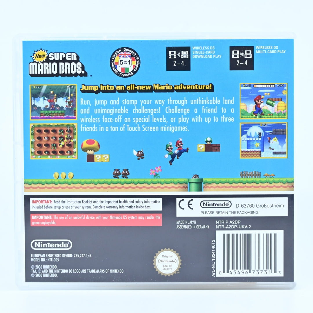 New Super Mario Bros. - Nintendo DS Game - PAL - FREE POST!