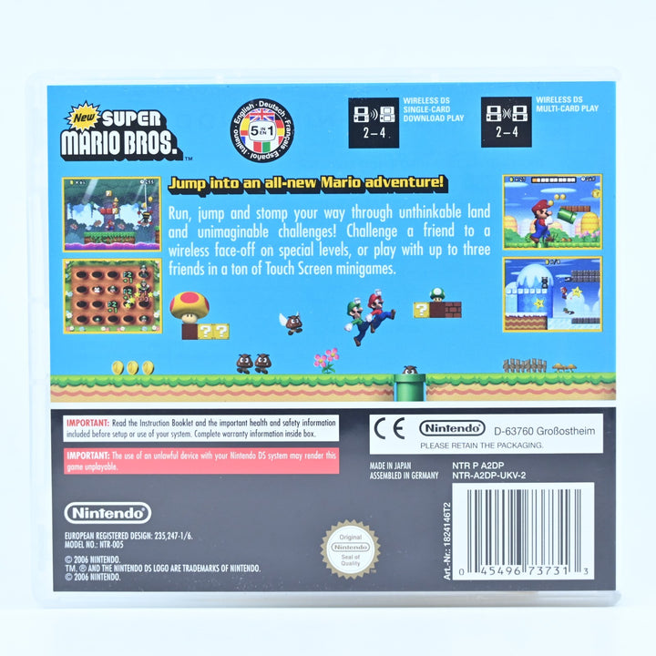 New Super Mario Bros. - Nintendo DS Game - PAL - FREE POST!