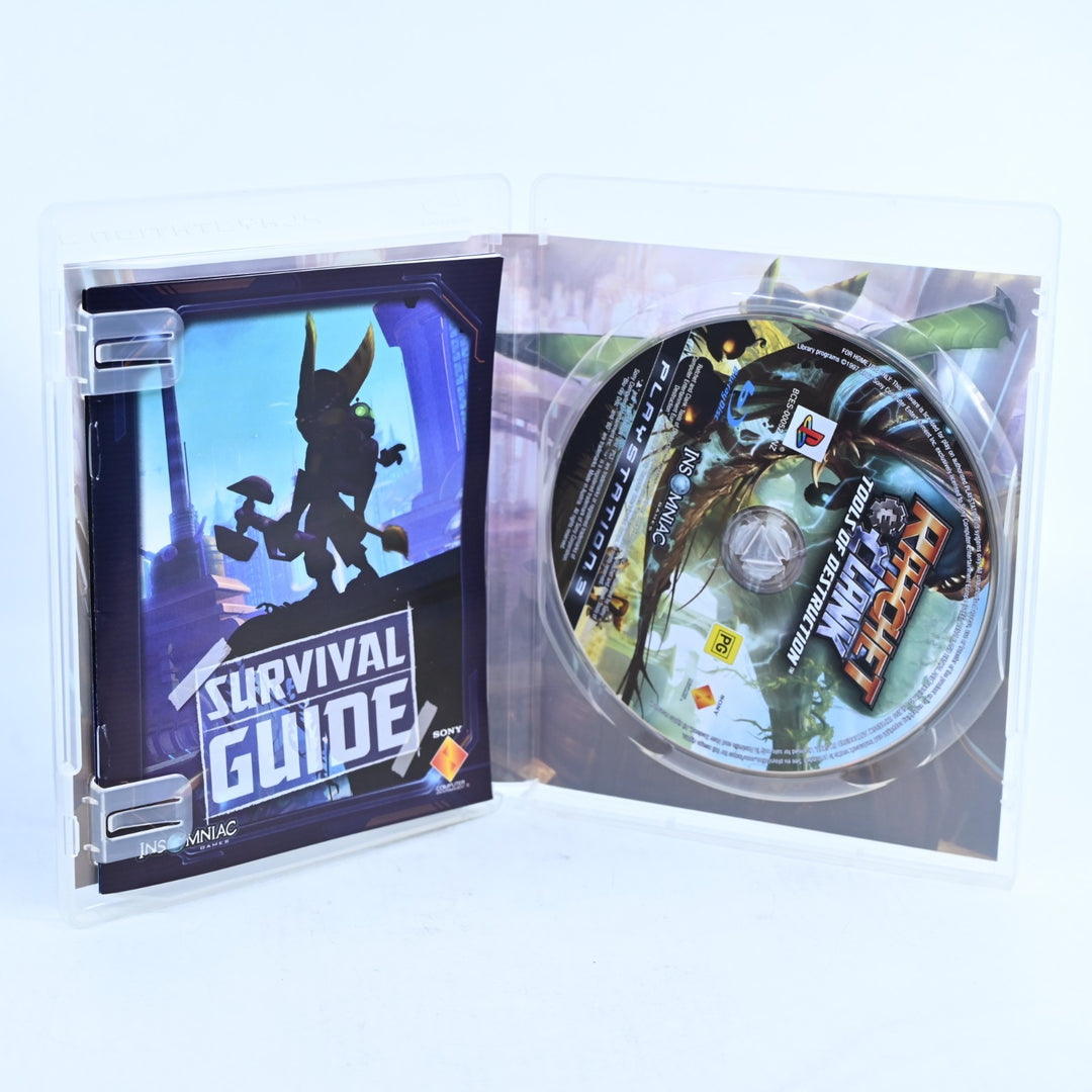 Ratchet & Clank: Tools of Destruction - Sony Playstation 3 / PS3 Game + Manual