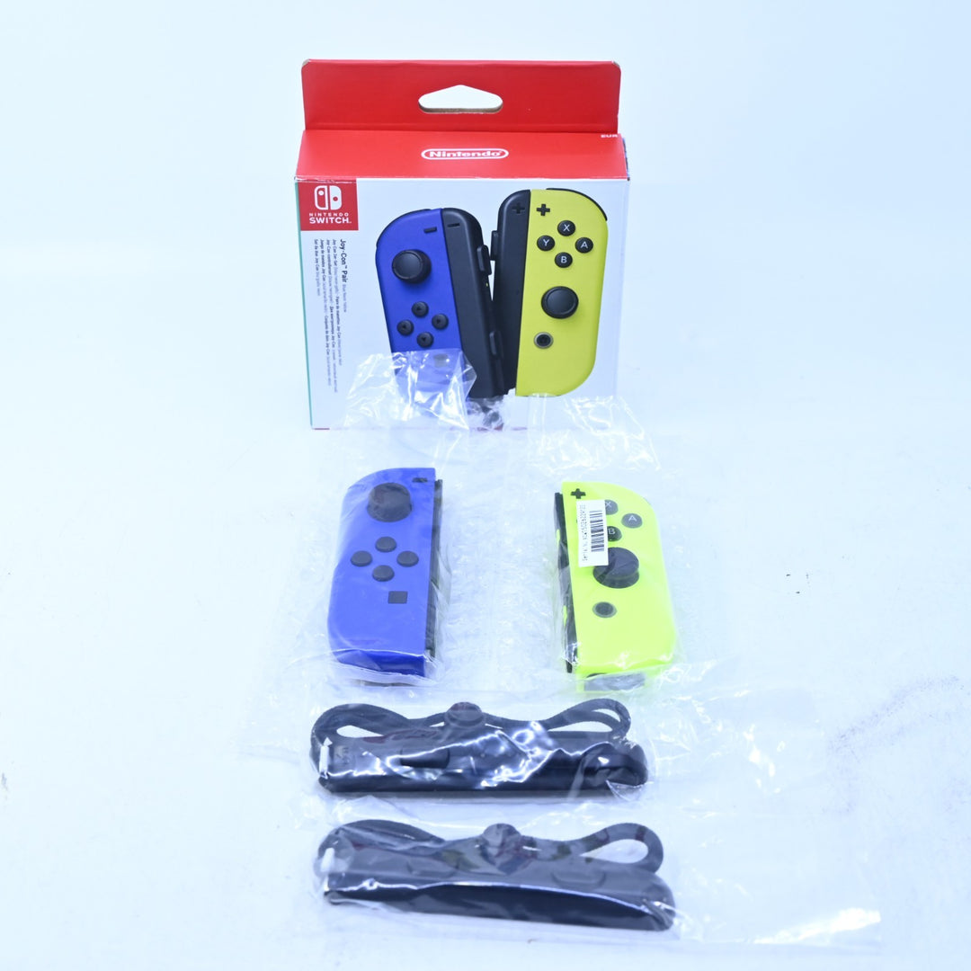 Blue / Neon Yellow - Boxed Joy-Con Controller Pair - Switch Accessory