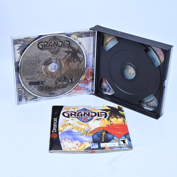 Grandia II - Sega Dreamcast Game + Manual - NTSC-U/C - MINT DISC!