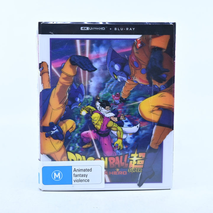 SEALED! Dragon Ball Super: Super Hero - Lenticular Cover - 4K UHD Anime Blu-ray