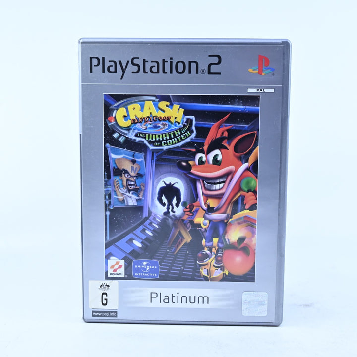 Crash Bandicoot: The Wrath of Cortex - PS2 Game + Manual - PAL