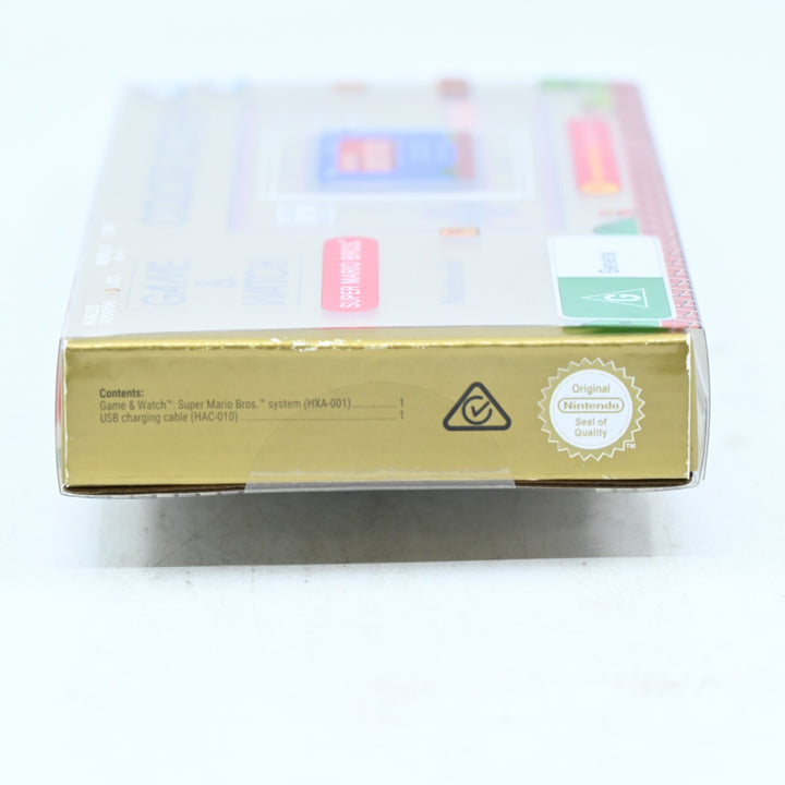 SEALED! Super Mario Bros. Colour Screen - Nintendo Game & Watch Boxed Console