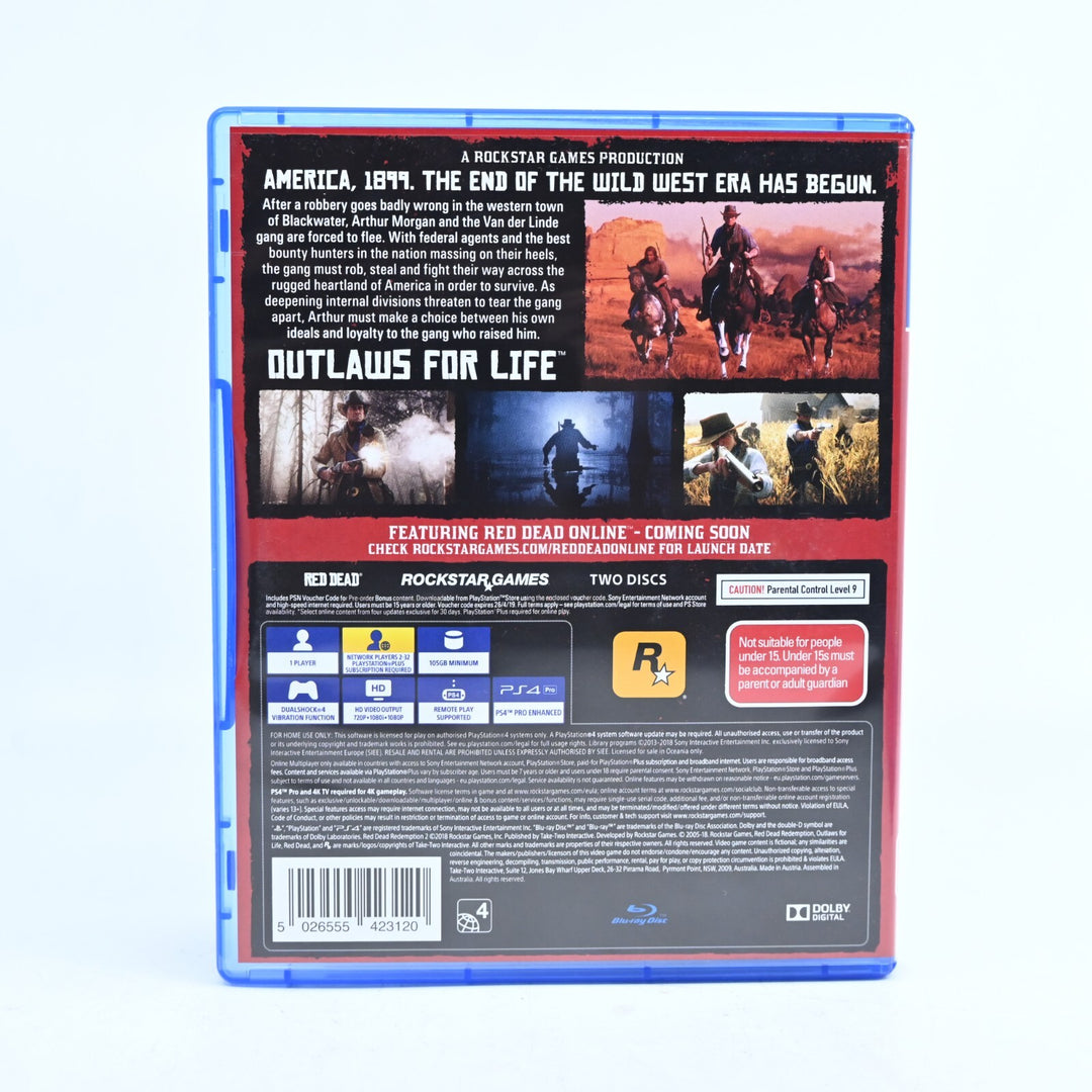 Red Dead Redemption II - Sony Playstation 4 / PS4 Game - FREE POST!