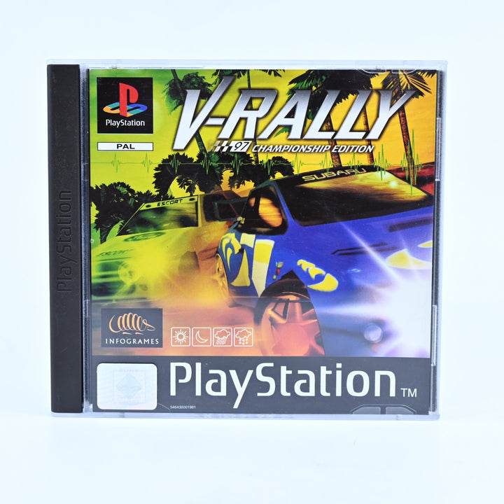 V-Rally: 97 Championship Edition - Sony Playstation 1 / PS1 Game + Manual - PAL