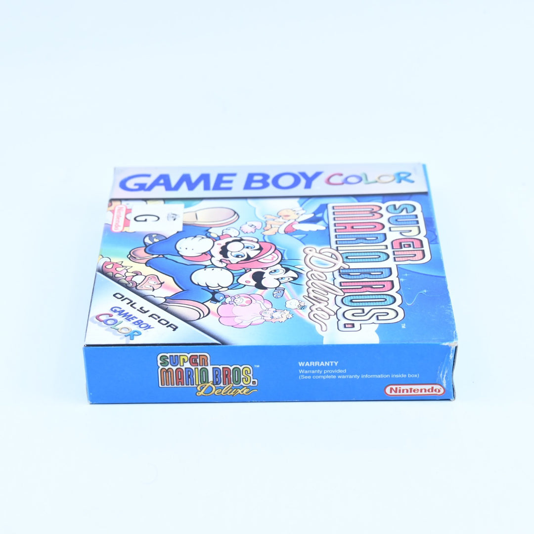Super Mario Bros. Deluxe - Nintendo Gameboy Color Boxed Game - PAL - NEW BATTERY