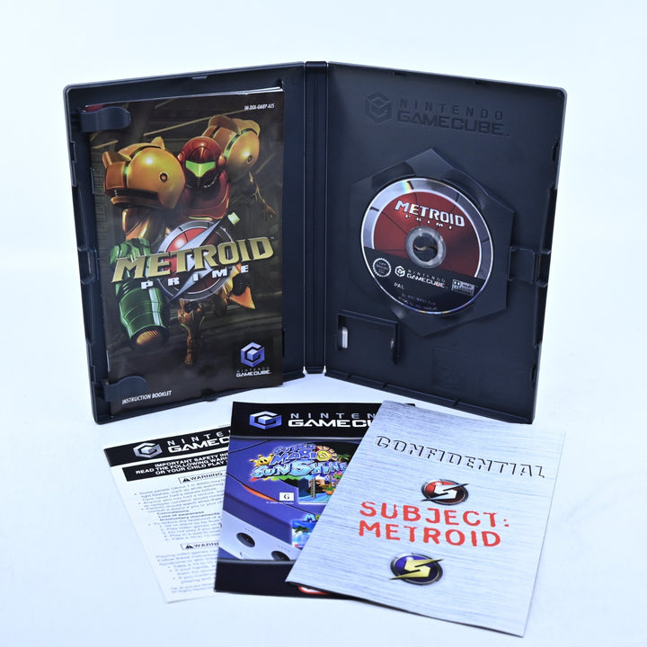 Metroid Prime - Nintendo Gamecube Game + Manual - PAL - FREE POST!