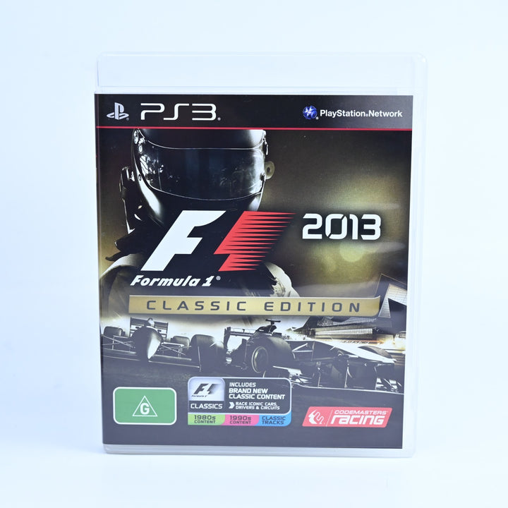 Formula 1 2013 - Classic Edition - Sony Playstation 3 / PS3 Game + Manual