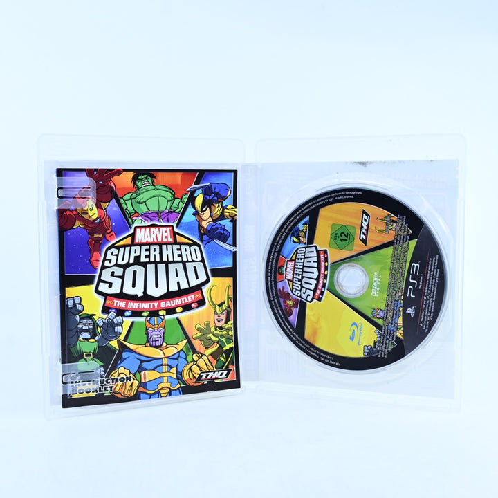 MARVEL Super Hero Squad: The Infinity Gauntlet - PS3 Game + Manual