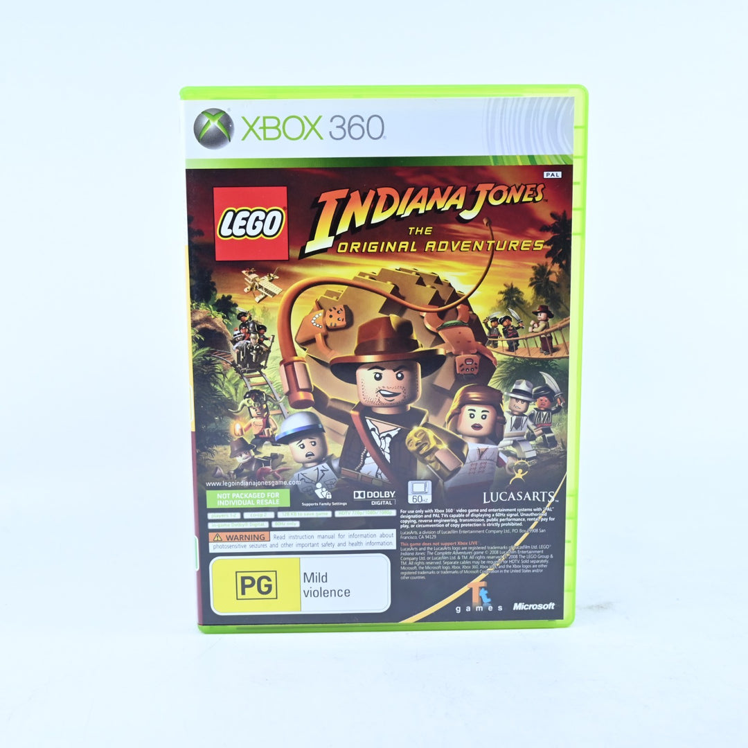 LEGO Indiana Jones &amp; Kung Fu Panda - Xbox 360 Game + Manual - PAL - MINT DISC!