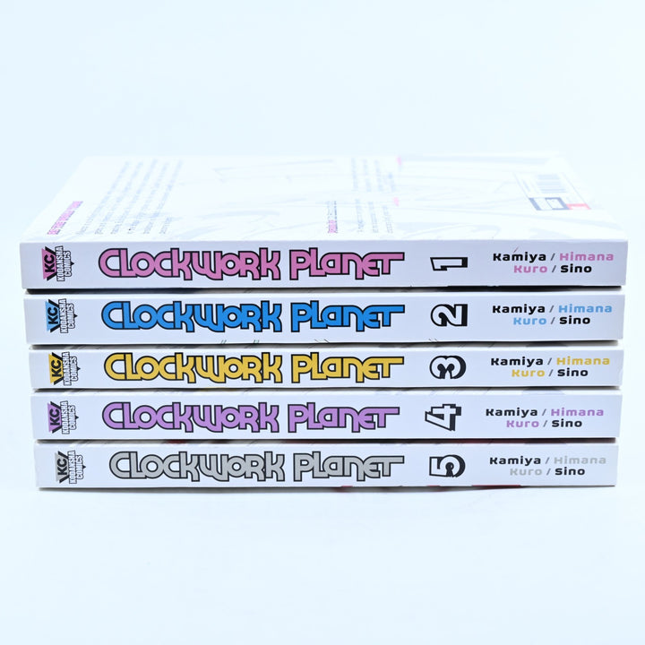 Clockwork Planet - Volumes 1-5 - Yuu Kamiya - Kodansha Comics - Manga