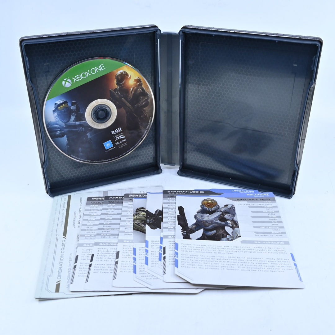Halo 5: Guardians - Limited Edition Steelbook - Xbox One Game - PAL - FREE POST!
