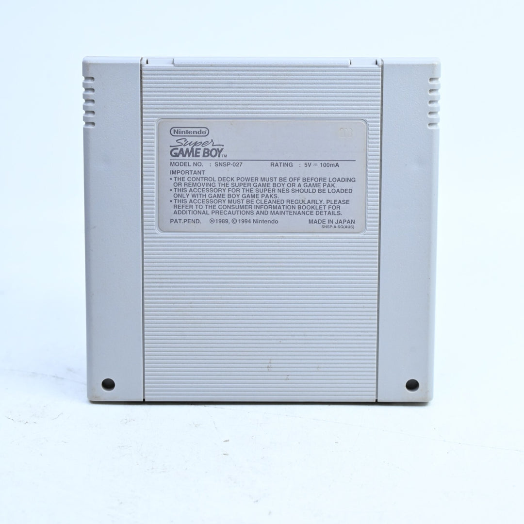 Super Game Boy - Super Nintendo / SNES Accessory - PAL - FREE POST!