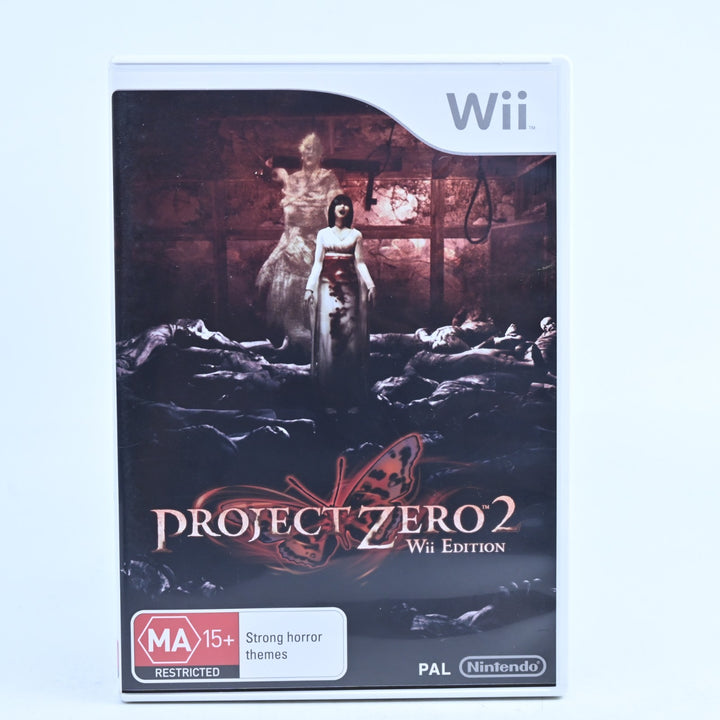 Project Zero 2: Wii Edition - Nintendo Wii Game + Manual - PAL - MINT DISC!