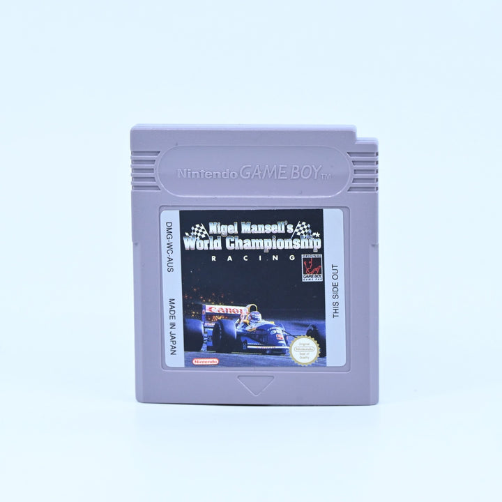 Nigel Mansell's World Championship Racing - Nintendo Gameboy Game - PAL