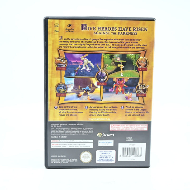 Spyro: A Hero's Tail - Nintendo Gamecube Game + Manual - PAL - FREE POST!