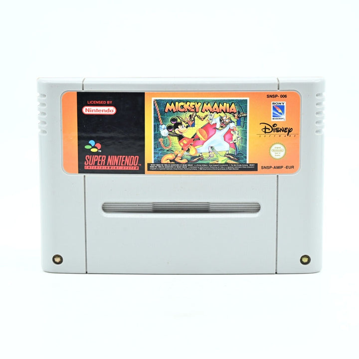 Mickey Mania - Super Nintendo / SNES Game - PAL - FREE POST!