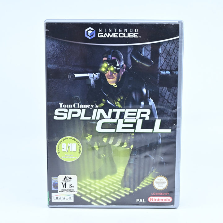 Tom Clancy's Splinter Cell - Nintendo Gamecube Game + Manual - PAL - FREE POST!
