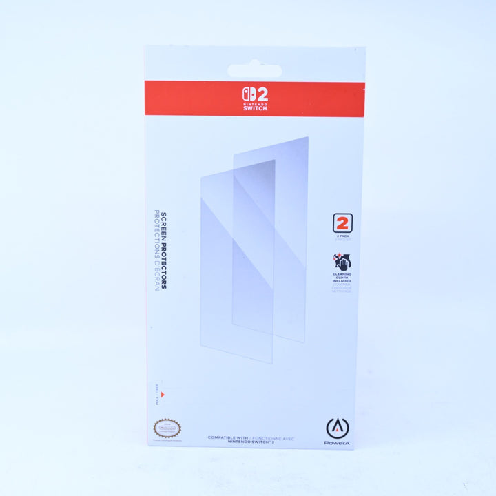 Screen Protectors for Nintendo Switch 2 - PowerA - 2 Pack - Switch 2 Accessory