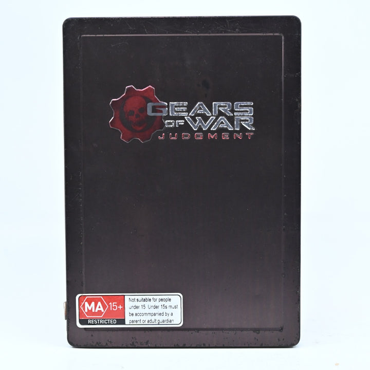 Gears of War Judgement Steelbook - Xbox 360 Game - No Manual - PAL - MINT DISC!