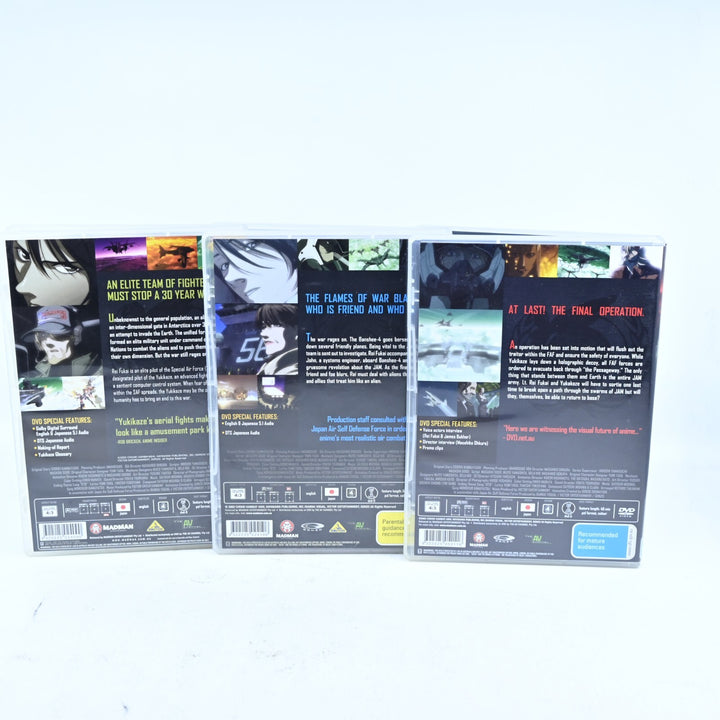 Yukikaze Volumes 1 - 3 & Collectors Box - Region 4 - Anime DVD