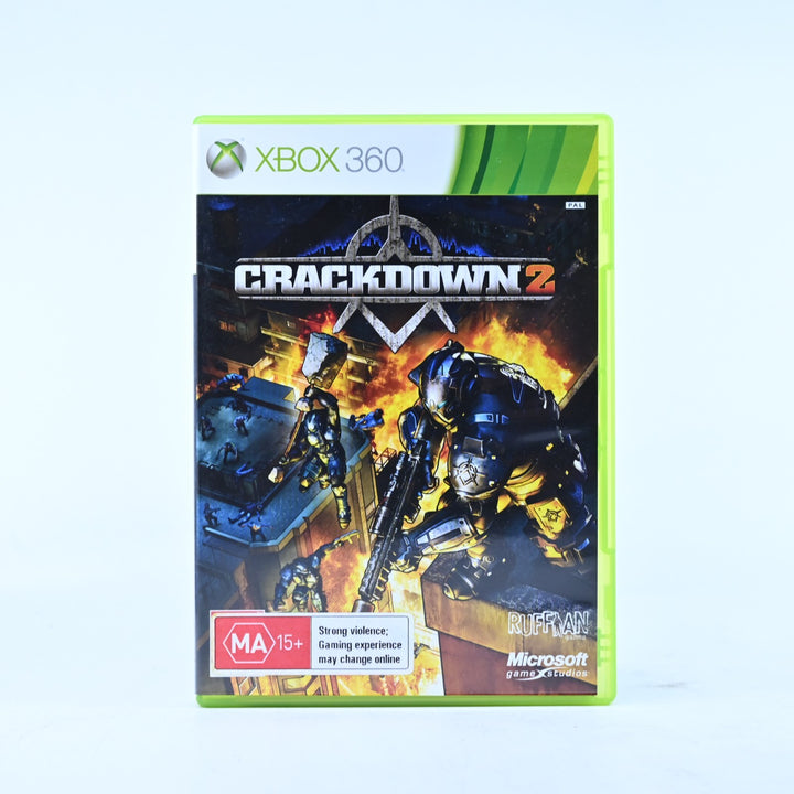Crackdown 2 - Xbox 360 Game - PAL - FREE POST!