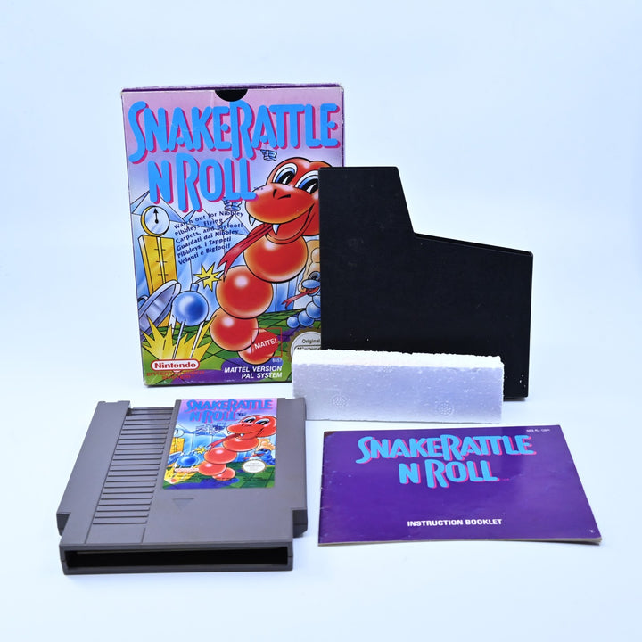 Snake Rattle N Roll - Nintendo Entertainment System / NES Boxed Game - PAL