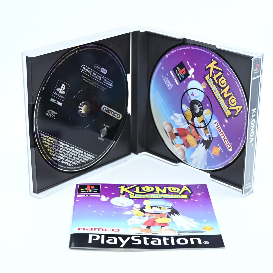 MINT CONDITION! - Klonoa - Sony Playstation 1 / PS1 Game + Manual - PAL