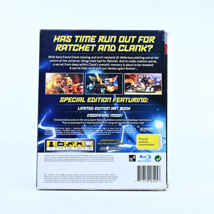 Ratchet & Clank: A Crack in Time - Collector's Edition - PS3 Game + Manual