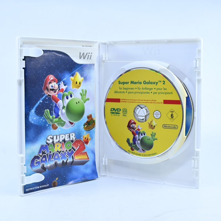 Super Mario Galaxy 2 + Tutorial Disc - Nintendo Wii Game + Manual - PAL