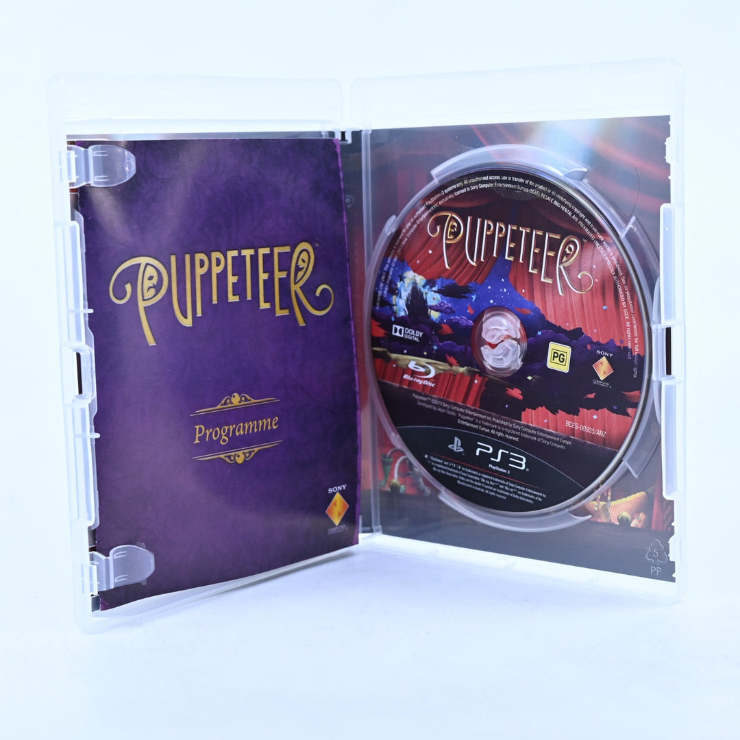 Puppeteer - Sony Playstation 3 / PS3 Game + Manual - MINT DISC!