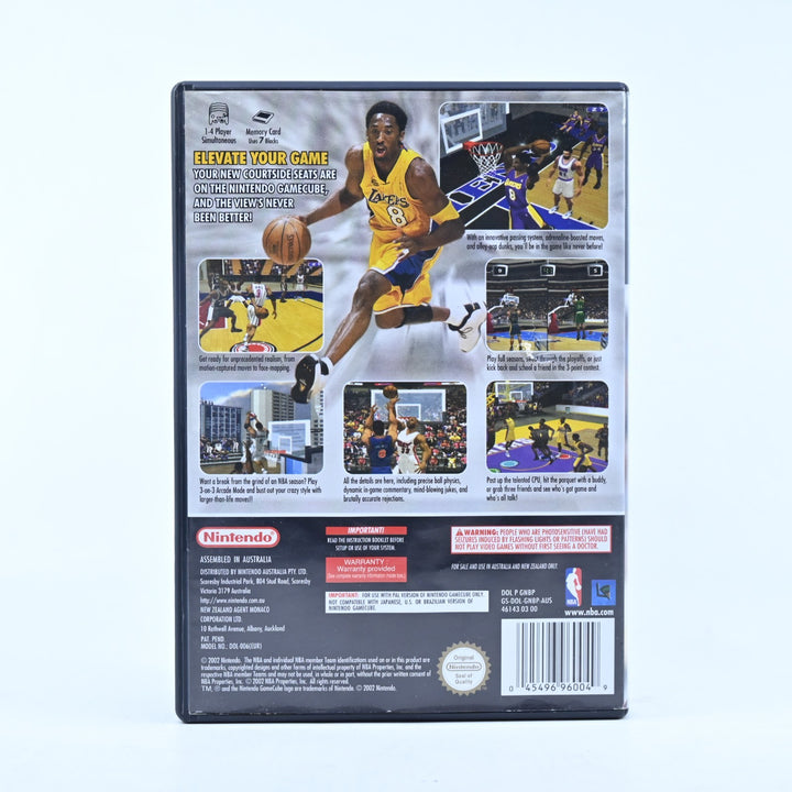 NBA Courtside 2002 - Nintendo Gamecube Game - No Manual - PAL - FREE POST!