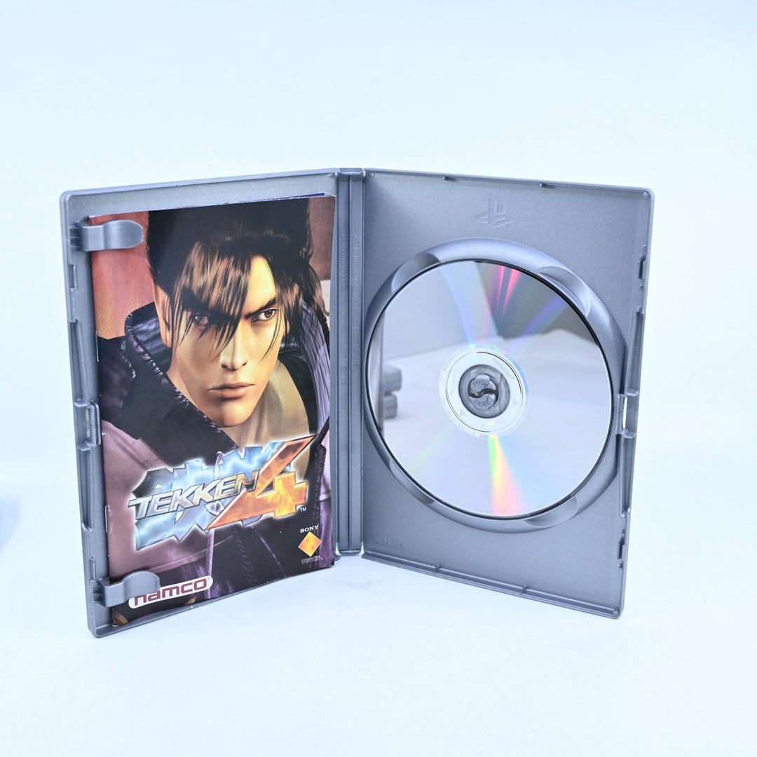 Tekken 4 - Sony Playstation 2 / PS2 Game + Manual - PAL - NEAR MINT DISC!