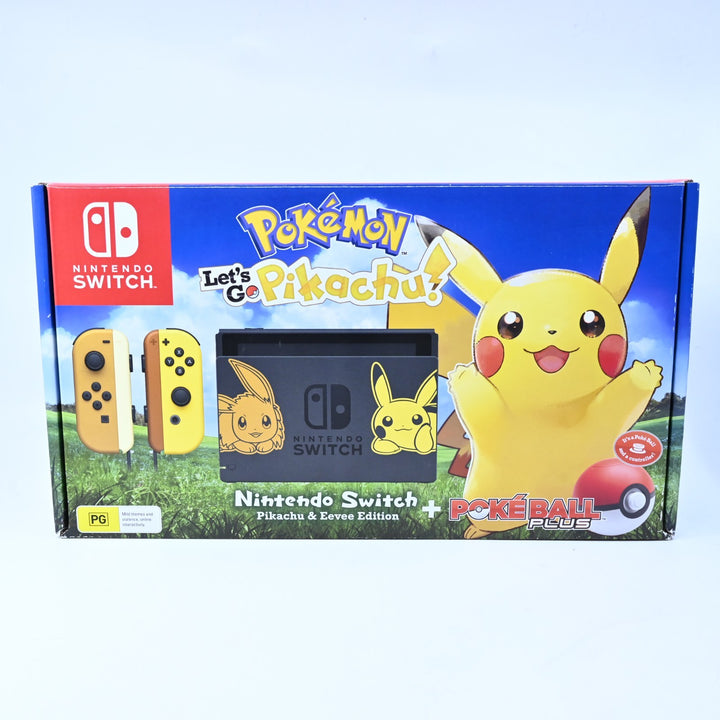 Pokemon Let's Go Pikachu & Eevee Edition - Nintendo Switch Boxed Console - PAL