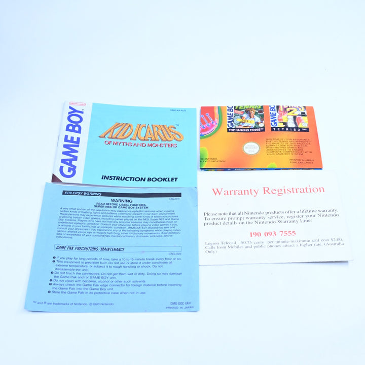 Kid Icarus: Of Myths and Monsters - Nintendo Gameboy Boxed Game - PAL