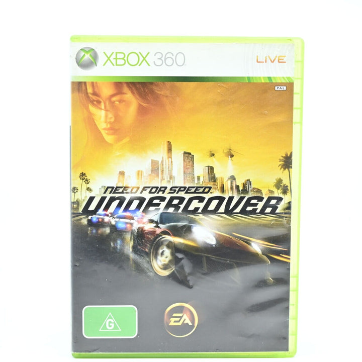 Need for Speed: Undercover - Xbox 360 Game + Manual - PAL - MINT DISC!