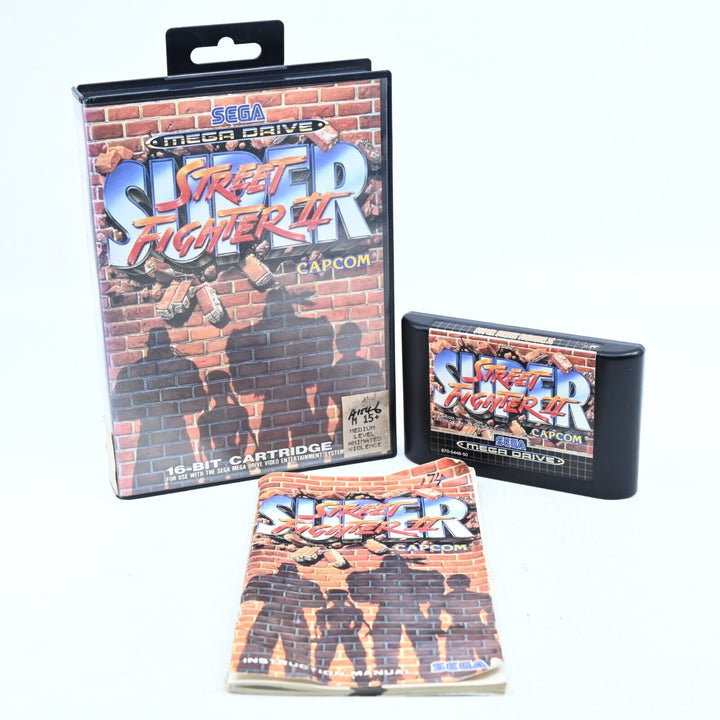 Super Street Fighter II 2 + Manual - Sega Mega Drive Game - PAL - FREE POST!
