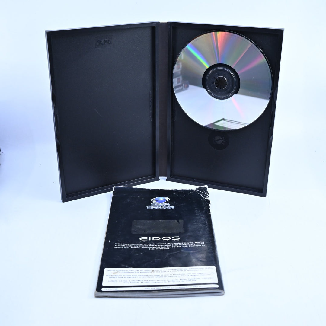 Crimewave - Sega Saturn Game + Manual - PAL - MINT DISC!