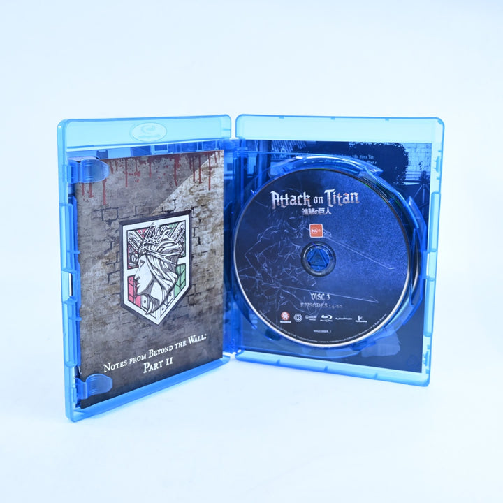 Attack On Titan: Collection 1 + 2 - Region B - Anime Blu-ray