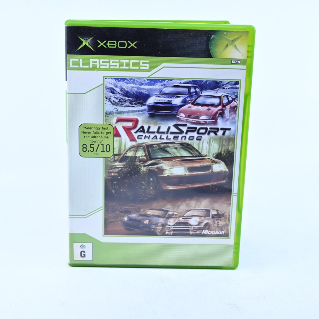 RalliSport Challenge - Original Xbox Game + Manual - PAL - MINT DISC!