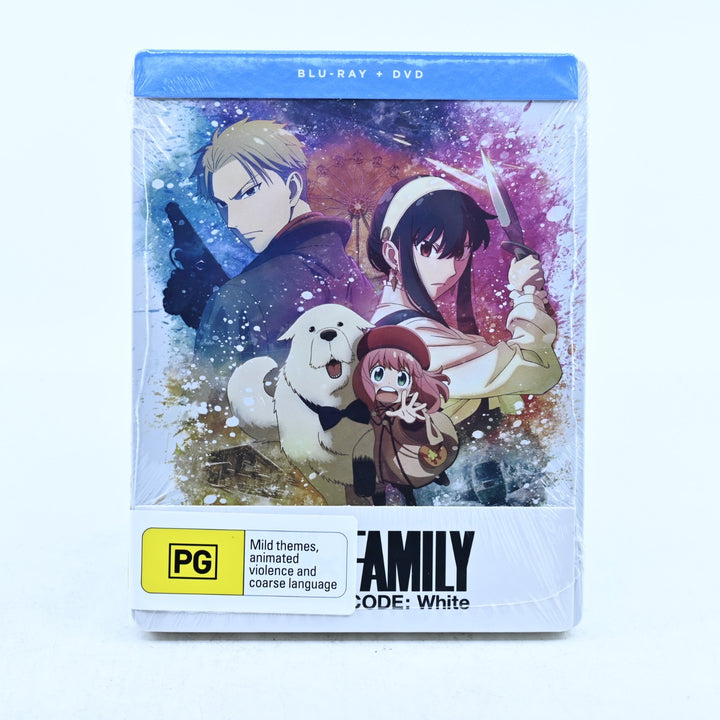 SEALED! Spy x Family: Code White - Movie Steelbook - Region B - Anime Blu-ray
