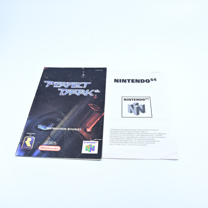 Perfect Dark - N64 / Nintendo 64 Boxed Game - PAL - FREE POST!