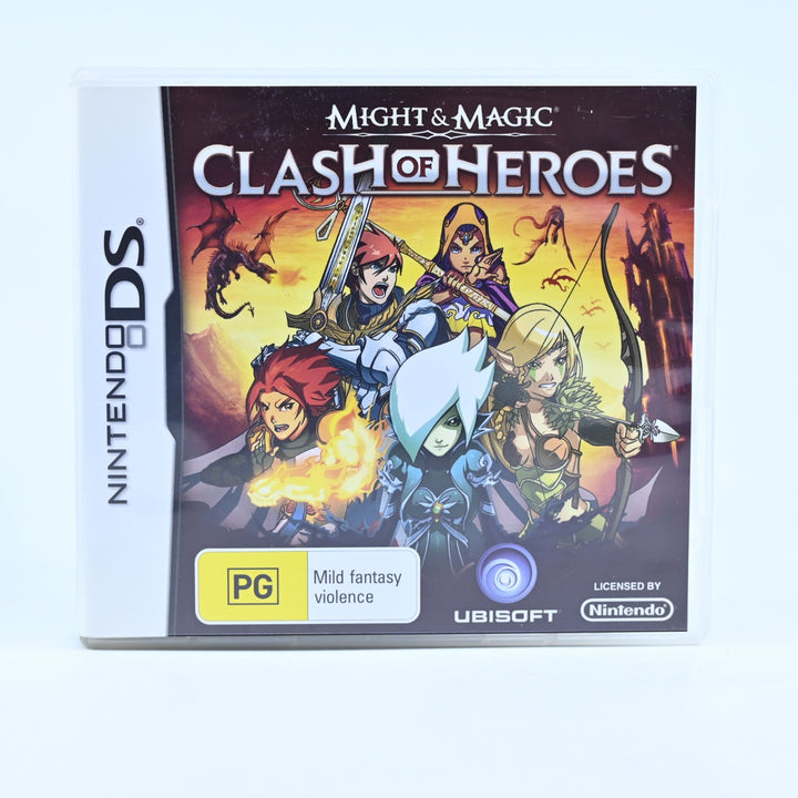 Might & Magic Clash of Heroes - Nintendo DS Game - PAL + Manual - FREE POST!