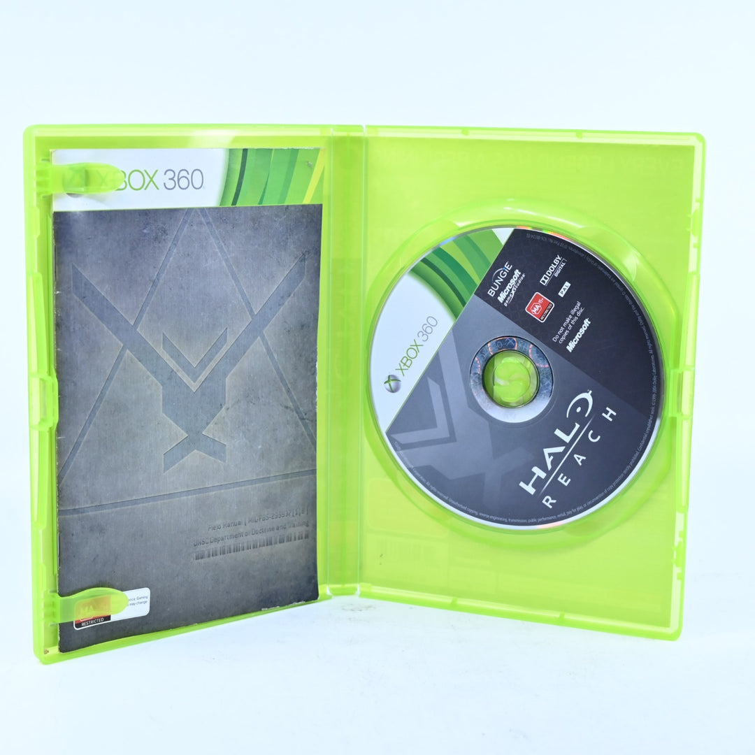 Halo Reach - Xbox 360 Game + Manual - PAL - MINT DISC!