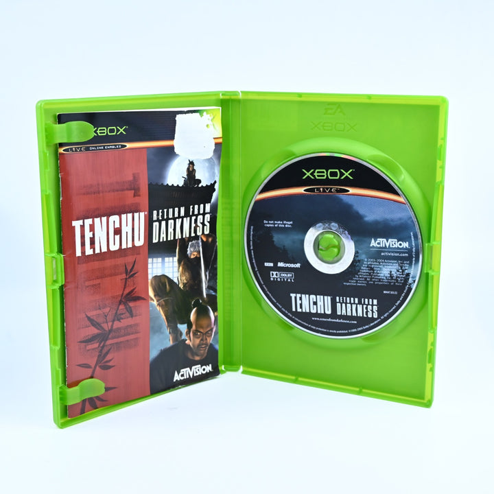 Tenchu: Return from Darkness - Original Xbox Game + Manual - PAL - MINT DISC!
